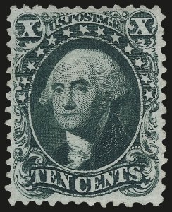 Sale 973, Lot 64, 1875 Reprint of 1857-60 Issue