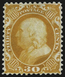 Sale Number 973, Lot Number 65, 1875 Reprint of 1857-60 Issue Sale Number 973, Lot Number 65, 1875 Reprint of 1857-60 Issue