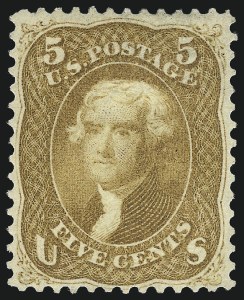 Sale 973, Lot 72, 1861-66 Issue