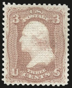 Sale 973, Lot 88, 1867-68 Grilled Issue