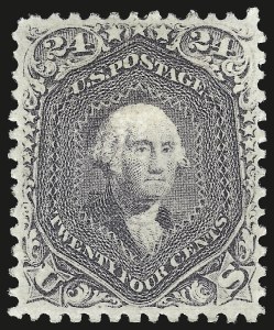 Sale 973, Lot 96, 1867-68 Grilled Issue