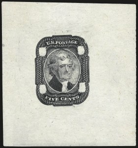 Sale 975, Lot 1007, Essays, Proofs and Specimens