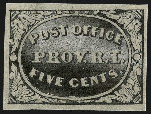 Sale 975, Lot 1048, Postmasters` Provisionals