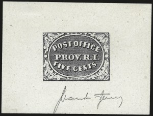 Sale 975, Lot 1050, Postmasters` Provisionals