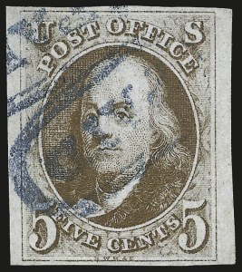 Sale 975, Lot 1063, 1847 Issue (Scott 1-2)