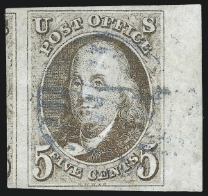 Sale 975, Lot 1066, 1847 Issue (Scott 1-2)
