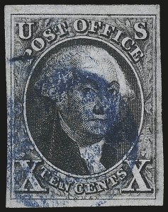 Sale 975, Lot 1092, 1847 Issue (Scott 1-2)