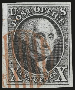 Sale 975, Lot 1093, 1847 Issue (Scott 1-2)