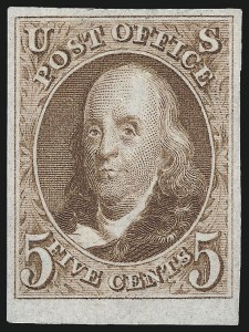 Sale 975, Lot 1102, 1875 Reproduction of 1847 Issue (Scott 3-4)