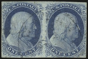 Sale 975, Lot 1115, 1851-56 Issue (Scott 5-17)