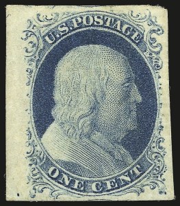 Sale 975, Lot 1116, 1851-56 Issue (Scott 5-17)