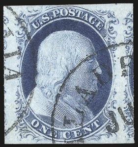 Sale 975, Lot 1121, 1851-56 Issue (Scott 5-17)