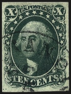 Sale 975, Lot 1147, 1851-56 Issue (Scott 5-17)