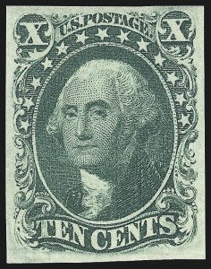 Sale 975, Lot 1151, 1851-56 Issue (Scott 5-17)