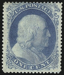 Sale 975, Lot 1164, 1857-60 Issue (Scott 18-39)