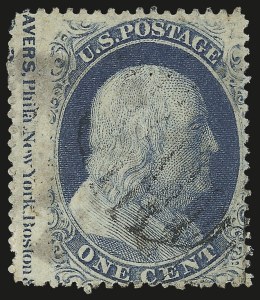 Sale 975, Lot 1180, 1857-60 Issue (Scott 18-39)