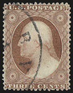 Sale 975, Lot 1185, 1857-60 Issue (Scott 18-39)