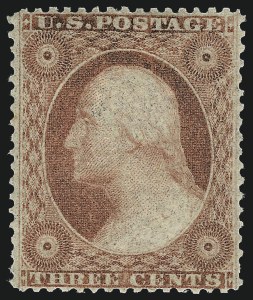 Sale 975, Lot 1187, 1857-60 Issue (Scott 18-39)