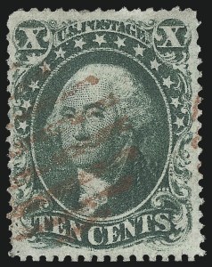 Sale 975, Lot 1199, 1857-60 Issue (Scott 18-39)