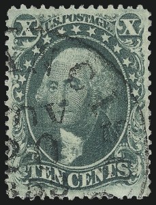 Sale Number 975, Lot Number 1206, 1857-60 Issue (Scott 18-39) Sale Number 975, Lot Number 1206, 1857-60 Issue (Scott 18-39)