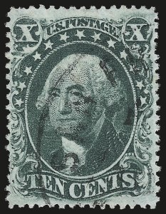 Sale 975, Lot 1211, 1857-60 Issue (Scott 18-39)