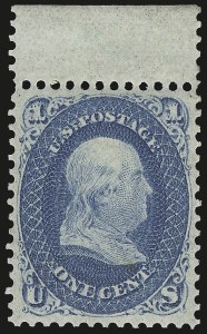 Sale 975, Lot 1244, 1861-66 Issue (Scott 56-78)