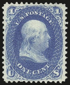 Sale 975, Lot 1245, 1861-66 Issue (Scott 56-78)