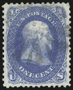 Sale 975, Lot 1246, 1861-66 Issue (Scott 56-78)