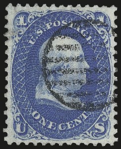 Sale 975, Lot 1247, 1861-66 Issue (Scott 56-78)