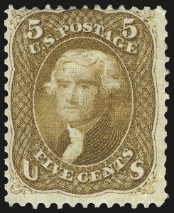 Sale 975, Lot 1253, 1861-66 Issue (Scott 56-78)