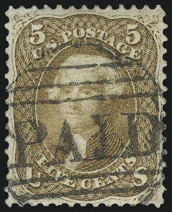 Sale 975, Lot 1254, 1861-66 Issue (Scott 56-78)