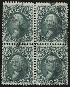 Sale 975, Lot 1263, 1861-66 Issue (Scott 56-78)