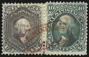 Sale 975, Lot 1269, 1861-66 Issue (Scott 56-78)