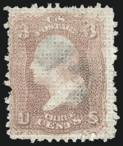 Sale 975, Lot 1283, 1867-68 Grilled Issue (Scott 79-101), including the 10c Z Grill