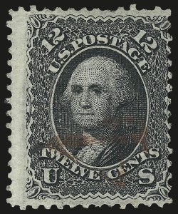 Sale 975, Lot 1294, 1867-68 Grilled Issue (Scott 79-101), including the 10c Z Grill