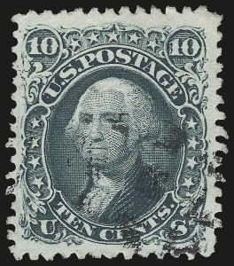 Sale 975, Lot 1300, 1867-68 Grilled Issue (Scott 79-101), including the 10c Z Grill