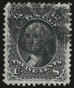 Sale 975, Lot 1301, 1867-68 Grilled Issue (Scott 79-101), including the 10c Z Grill