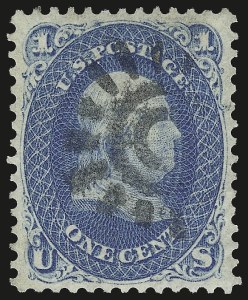 Sale 975, Lot 1305, 1867-68 Grilled Issue (Scott 79-101), including the 10c Z Grill