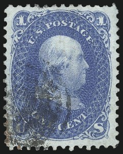 Sale 975, Lot 1307, 1867-68 Grilled Issue (Scott 79-101), including the 10c Z Grill