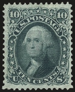Sale 975, Lot 1312, 1867-68 Grilled Issue (Scott 79-101), including the 10c Z Grill