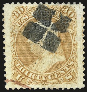 Sale 975, Lot 1319, 1867-68 Grilled Issue (Scott 79-101), including the 10c Z Grill