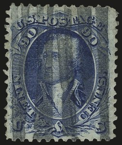 Sale 975, Lot 1322, 1867-68 Grilled Issue (Scott 79-101), including the 10c Z Grill