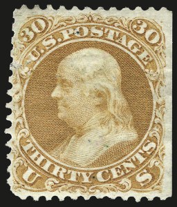 Sale 975, Lot 1328, 1875 Re-Issue of 1861-66 Issue (Scott 102-111)