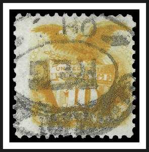 Sale 975, Lot 1375, 1875 Re-Issue of 1869 Pictorial Issue (Scott 123-133a)