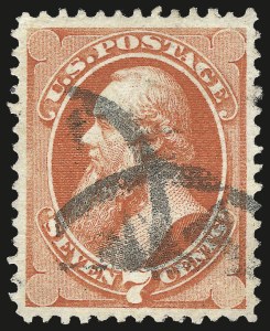 Sale 975, Lot 1393, 1870-71 National Bank Note Co. Grilled Issue (Scott 134-144)