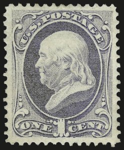 Sale 975, Lot 1396, 1870-71 National Bank Note Co. Ungrilled Issue (Scott 145-155)