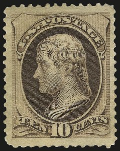 Sale 975, Lot 1421, 1875-79 Continental and American Bank Note Co. Issues (Scott 178-191)