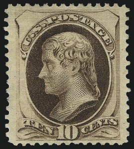 Sale 975, Lot 1422, 1875-79 Continental and American Bank Note Co. Issues (Scott 178-191)