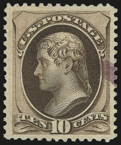Sale 975, Lot 1428, 1875-79 Continental and American Bank Note Co. Issues (Scott 178-191)