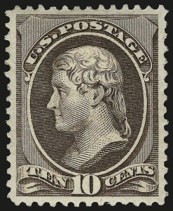 Sale 975, Lot 1438, 1881-87 American Bank Note Co. Issues (Scott 205-218)